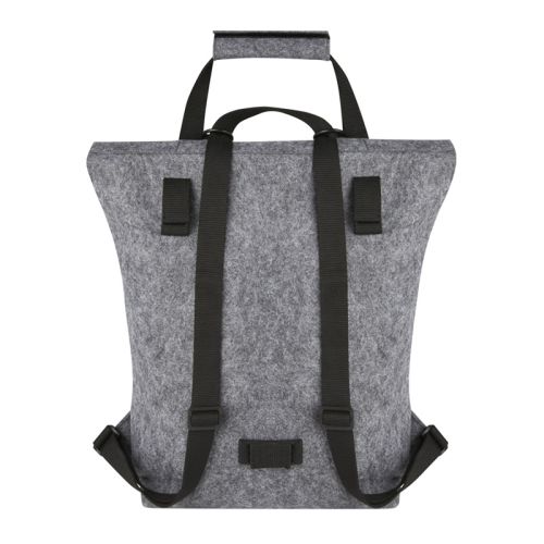 Cykeltaske af genanvendt filt - Billede 3